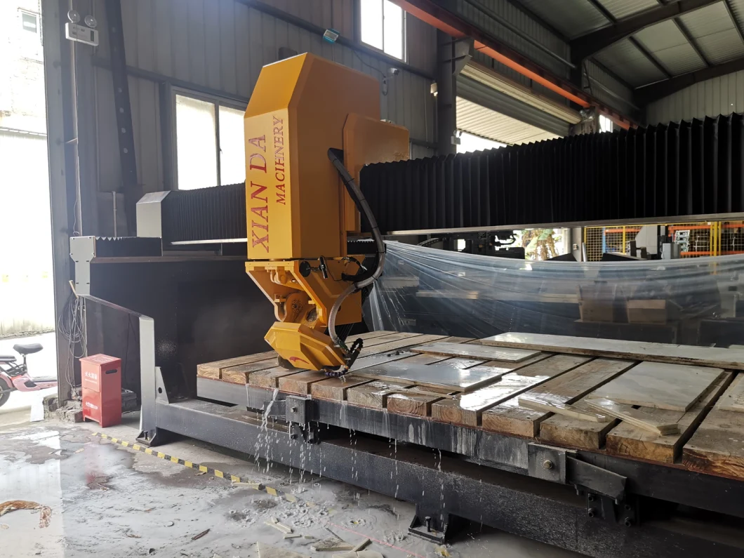 Máquina de corte ORIGINAL da ponte de Monoblock para a pedra de mármore e aglomerada Zdcm-400 0