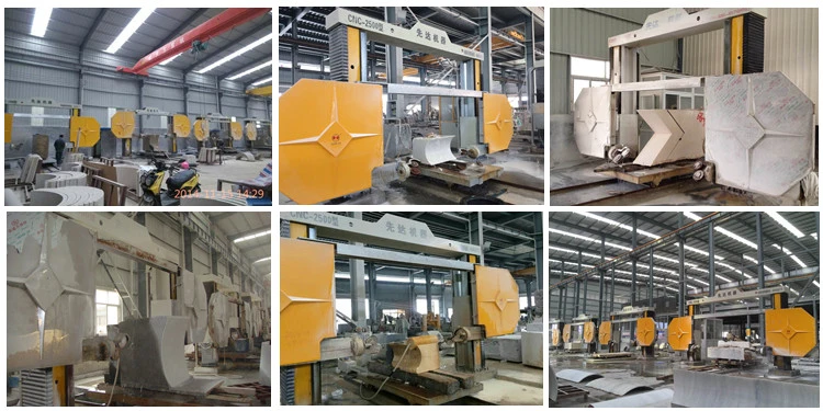  CNC de mármore Diamond Wire Saw Cutting Machine da pedra do granito para o bloco do corte, pedra especial da forma