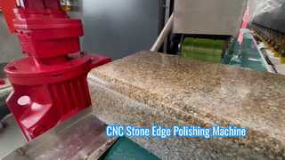 Máquina retificadora CNC multifuncional para bordas de pedra