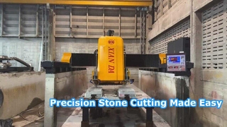 Máquina de corte e perfilamento linear de pedra BLMM-1800