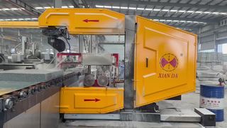 Máquina de serra de fio diamantado CNC para meio-fio