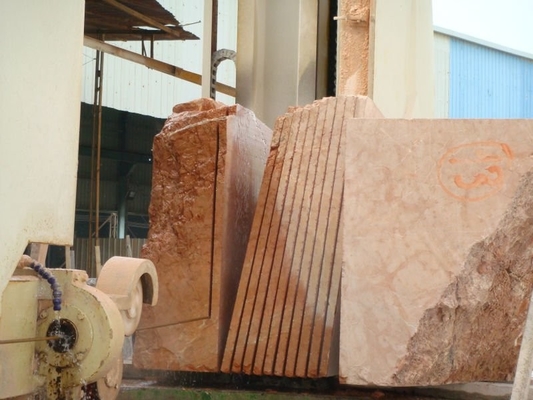 Bloco que divide Diamond Wire Saw Machine para o corte de mármore do granito
