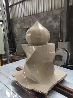 Máquina de corte da pedra da serra do fio do CNC de 5 linhas centrais para dar forma à laje do mármore do granito