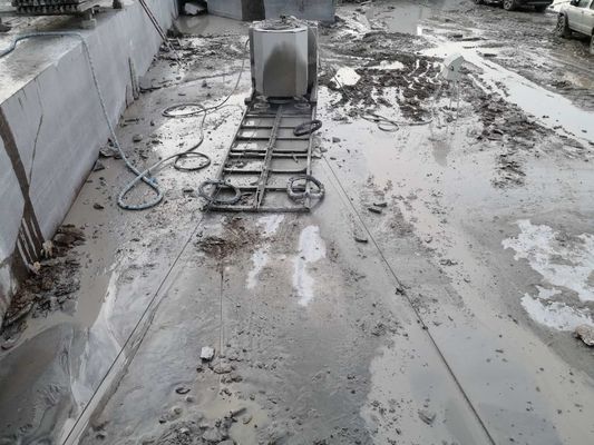 Máquina de Corte de Fio de Diamante Automática com Controle CNC para Corte de Pedra de Alta Precisão