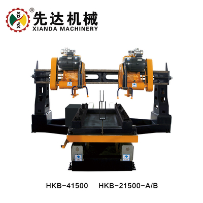 Máquina de corte automática da pedra da borda de quatro fatias para a laje HKB-41500 da coluna
