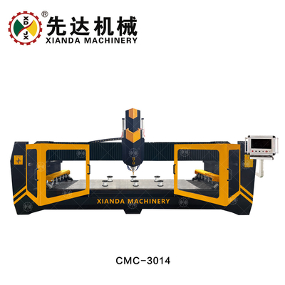 Máquina fazendo à máquina do CNC de 3 linhas centrais para 2D 3D Art Shapes Stone