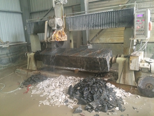 Máquina de corte contínua de pedra 11/15kw da coluna da coluna da máquina de corte