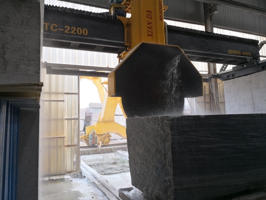 Máquina de corte de blocos para corte de granito e mármore