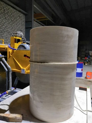 Máquina de polimento de lajes de pedra circulares CNC 1300 mm comprimento de processamento
