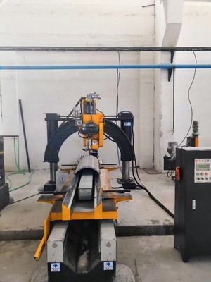 Máquina de corte automática de colunas romanas com microcomputador
