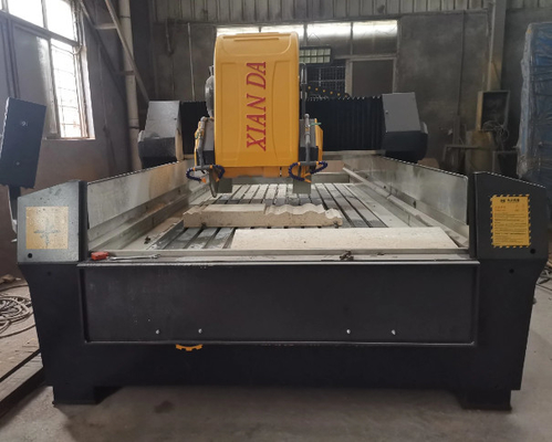 Máquina de corte linear de 3 eixos para processamento de barrancos lineares e quadrados