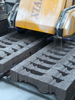 Máquina de corte linear de 3 eixos para processamento de barrancos lineares e quadrados