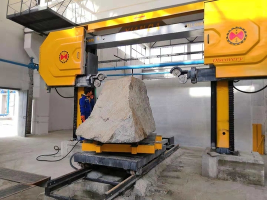 5 eixo CNC Diamond Wire Saw Stone Cutting Machine para moldear lajes de mármore de granito
