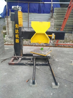 Máquina de corte de pedra manual de metal 1200x3500mm Tamanho da mesa de trabalho