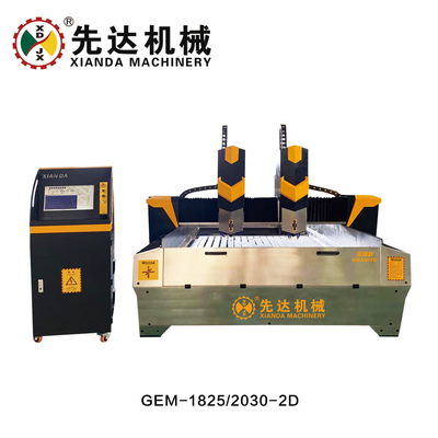 Máquina de corte de pedra 3 eixos eléctricos CNC 5.5KW