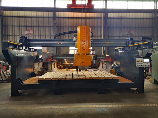 Máquina de corte de borda de pedra com alta velocidade de corte Máquina de corte de ponte integrada