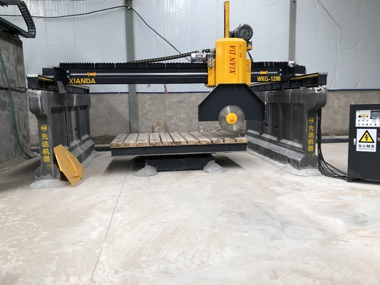 Máquina de processamento de granito de mármore de bloco médio de pedra de tipo pesado