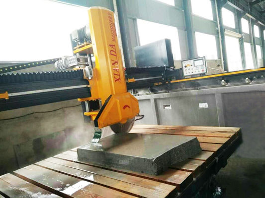 Máquina de corte de pontes infravermelhas para processamento de grandes placas de granito e mármore