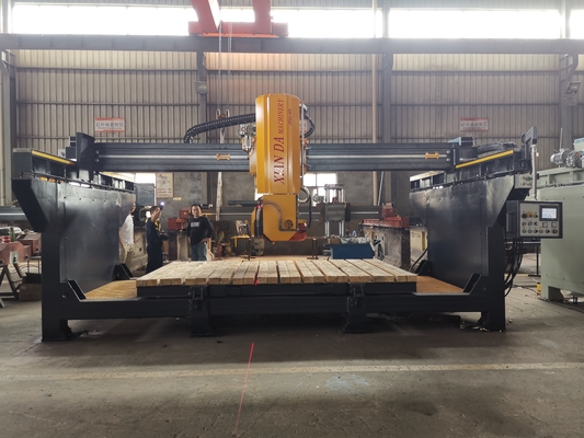 Máquina de corte de ponte integrada de alta precisão para granito e mármore