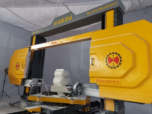 Máquina de serragem de fio de diamante CNC industrial 5 eixos