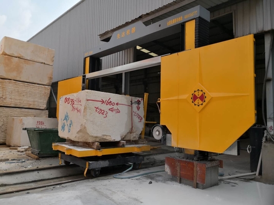 Máquina CNC de serragem de arame de diamante para pedra de forma especial