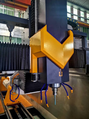 Máquina de escultura de coluna de 4 eixos para escultura precisa