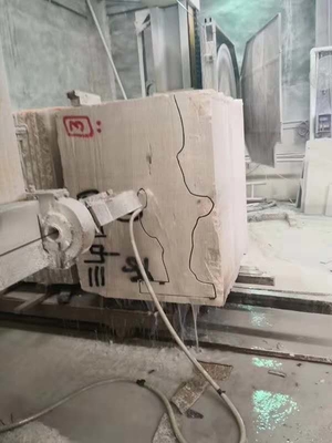 4 eixos Ferramenta de corte de pedra de serra de fio de diamante com controle CNC