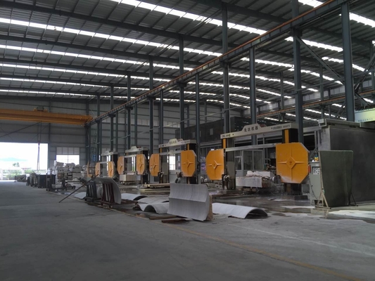 4 eixos Ferramenta de corte de pedra de serra de fio de diamante com controle CNC
