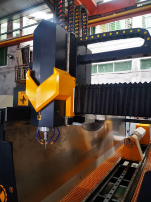 Máquina CNC de escultura em pedra de 4 eixos elétricos de precisão