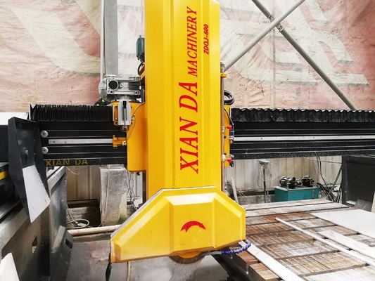 Máquina de corte CNC de placas de pedra de ponte infravermelha de precisão