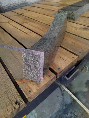 Máquinas de corte de pontes de 5 eixos para linhas de forma arbitrária, placas em forma de ventilador, lava-louças e formas especiais