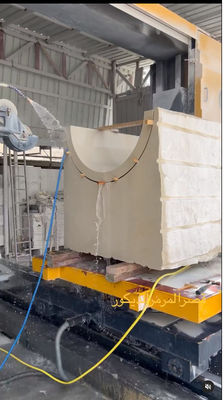 Máquina de Serra de Arame Diamante para Profilar Granito de Mármore