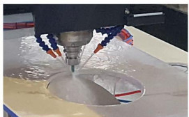 Máquina de escultura CNC de pedra de 3 eixos de precisão para lavatório