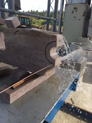 Serra de fio de diamante de mármore/granito CNC para perfis