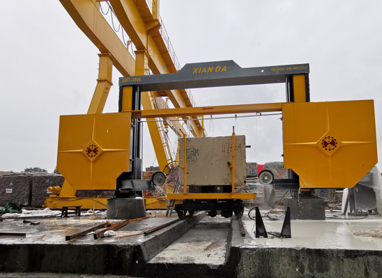 Máquina de Serra de Arame Diamante para Revestimento de Blocos por PLC