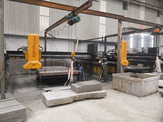 Máquina de corte de pontes infravermelhas para grandes placas de granito e mármore