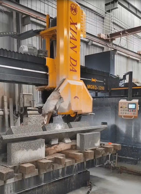 Máquina de corte de lajes de pedra de quatro colunas