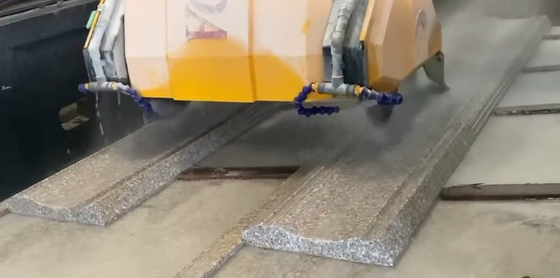 Máquina de corte de pedra linear de 3 eixos para barrancos quadrados
