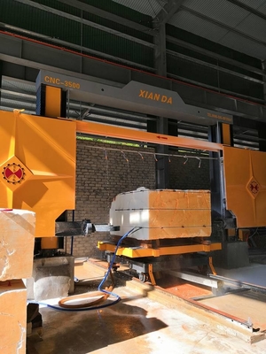 Máquina CNC de serragem de arame de diamante para revestimento e perfis