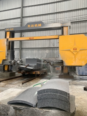 Máquina CNC de 600 mm de diâmetro de roda Serra de fio de diamante com corte preciso