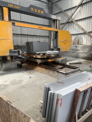 Máquina CNC de 600 mm de diâmetro de roda Serra de fio de diamante com corte preciso