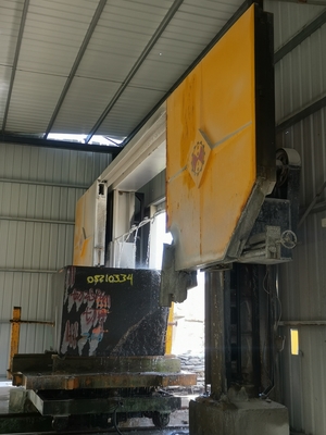 Máquina de corte de serras de fio de diamante para revestimento de blocos
