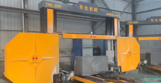Máquina de serragem de fio de diamante de 4 eixos Cnc com corte de alta eficiência