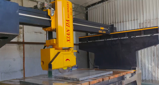 Máquina de corte de pontes automática integrada para corte preciso