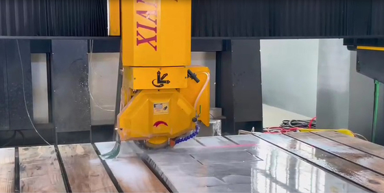 Máquina automática de corte de pontes de 4 eixos