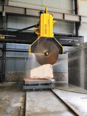 Máquina de corte de blocos para granito e mármore