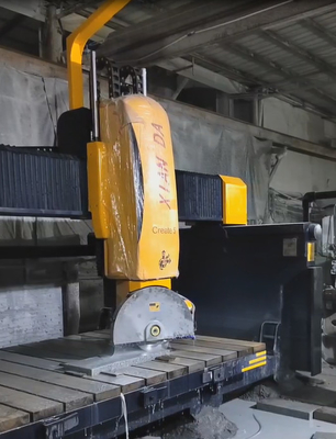 Máquina de corte de pontes de 5 eixos para perfis