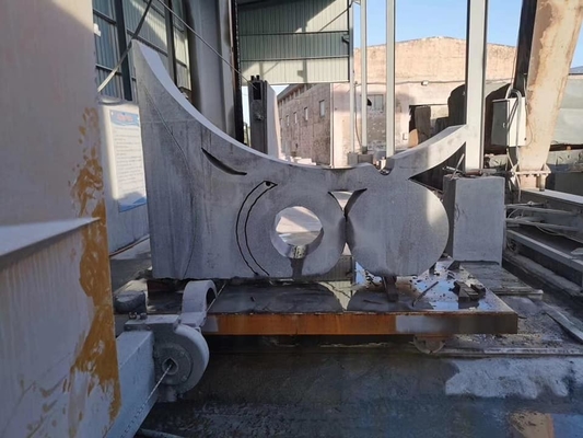 Sistema de Controle CNC Quatro Enlaçamento de Fusão Granito Marmor Placas de Diamante Serra de Arame