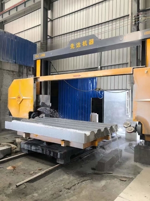 Máquina de corte automático de fios de diamante CNC para perfis