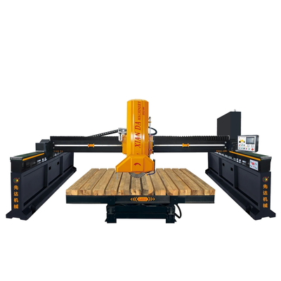 18.5kw Velocidade Máquina de corte de lajes de pedra CNC Precision Granito de corte 0-85° inclinação